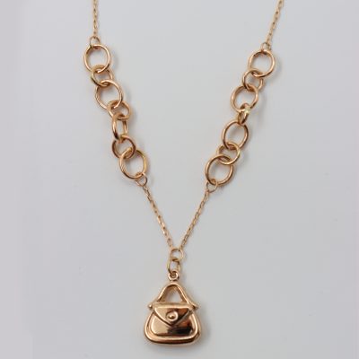 گردنبند طلا کیف پاندورا