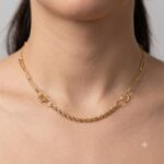 گردنبند طلا فیگارو گوی