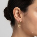 گوشواره حلقه ای الماس