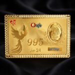 پلاک شمش  طلا 24 عیار 150سوت