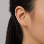 گوشواره طلا حلقه ای سایز کوچک